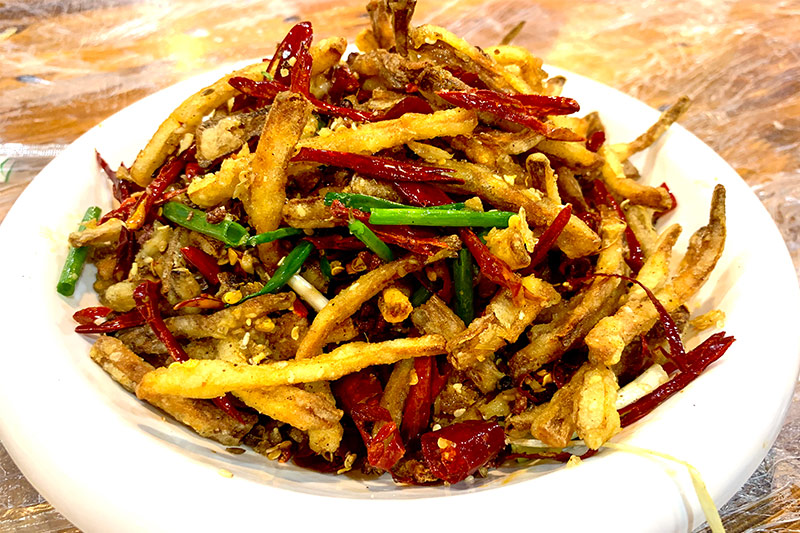 干煸藕丝